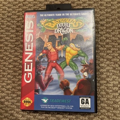 Battletoads Double Dragon (Sega Genesis) CIB Complete with hangtag. Excellent 
