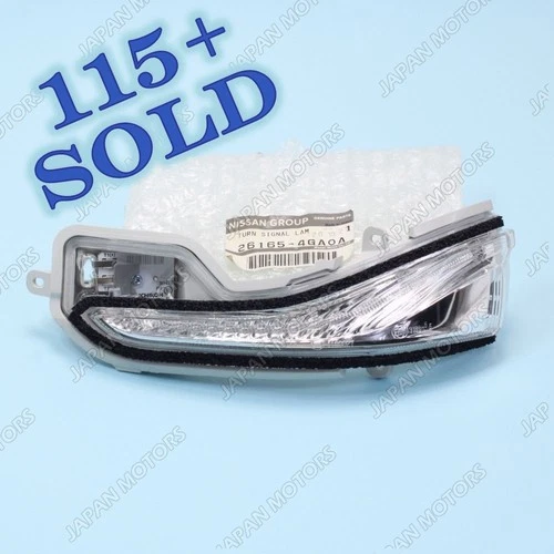 OEM Genuine Infiniti QX30 Q50 Q60 Q70 2014-2019 LH Mirror Turn Signal 261654GA0A