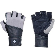 New Harbinger Classic Unisex Wrist Wrap Exercise Workout Gloves Size XL Gray
