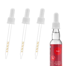 Glass Dropper Pipettes Compatible with Sodastream Bubly Bubbly Drops Flavors for