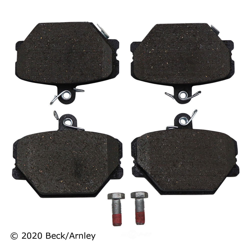 Beck Arnley 089-1741 Bremsbeläge – OE-Ersatz Für Verschiedene Fahrzeugmodelle, Hochwertige Materialien