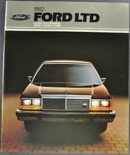 1982 Ford Ltd Crown Victoria Brochure Country Squire Wagon Excellent Original 1982 Ford Ltd Crown Victoria Brochure Country Squire Wagon Excellent Original