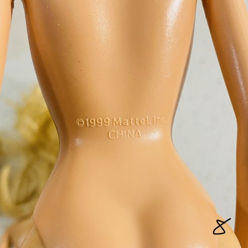 4X Mattel Barbie Dolls Articulate Playdoll Fashionistas Mixed Nude Dolls - Picture 17 of 19