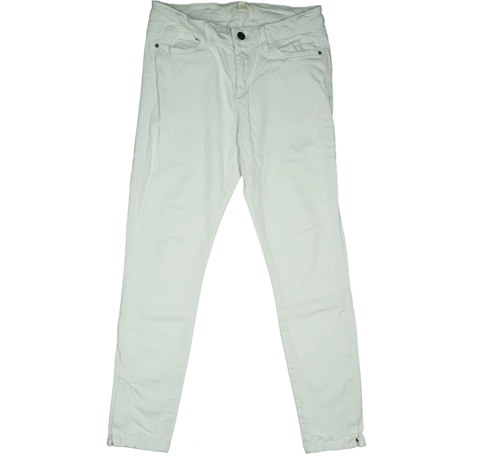 Esprit 36 Jeans Hose weiß Damen 7/8 ankle Skinny Stretch Slim F. Leg Praxis W28 - Bild 1 von 4