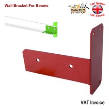 RED WALL BRACKET FOR BEAMS Swing Climbing Frame Playhouse Wooden Beam