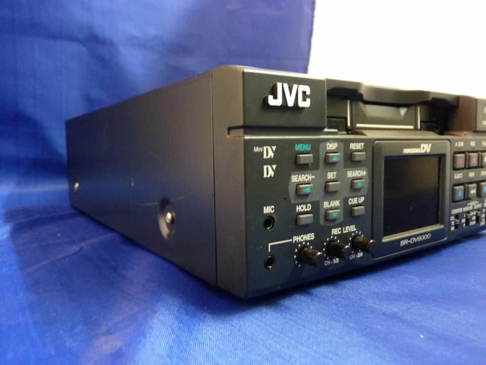 PLAY NTSC PAL DVCAM MiniDV Mini DV Tapes w/ JVC BR-DV6000U Player Recorder VCR - Image 2 of 4