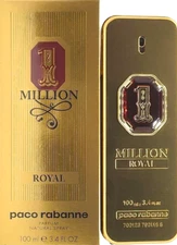 PACO RABANNE 1 MILLION ROYAL PARFUM SPRAY FOR MEN 3.4 Oz / 100 ml BRAND NEW!!!