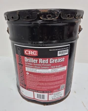 CRC SL3650 Driller Red Grease Lithium Extreme Pressure, 35 lb. Pail Damaged