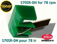 S70SR DN spécial 78 tours rpm tr TONAR pour cellule EXCEL ES70S, ES70SR, ES-70EX
