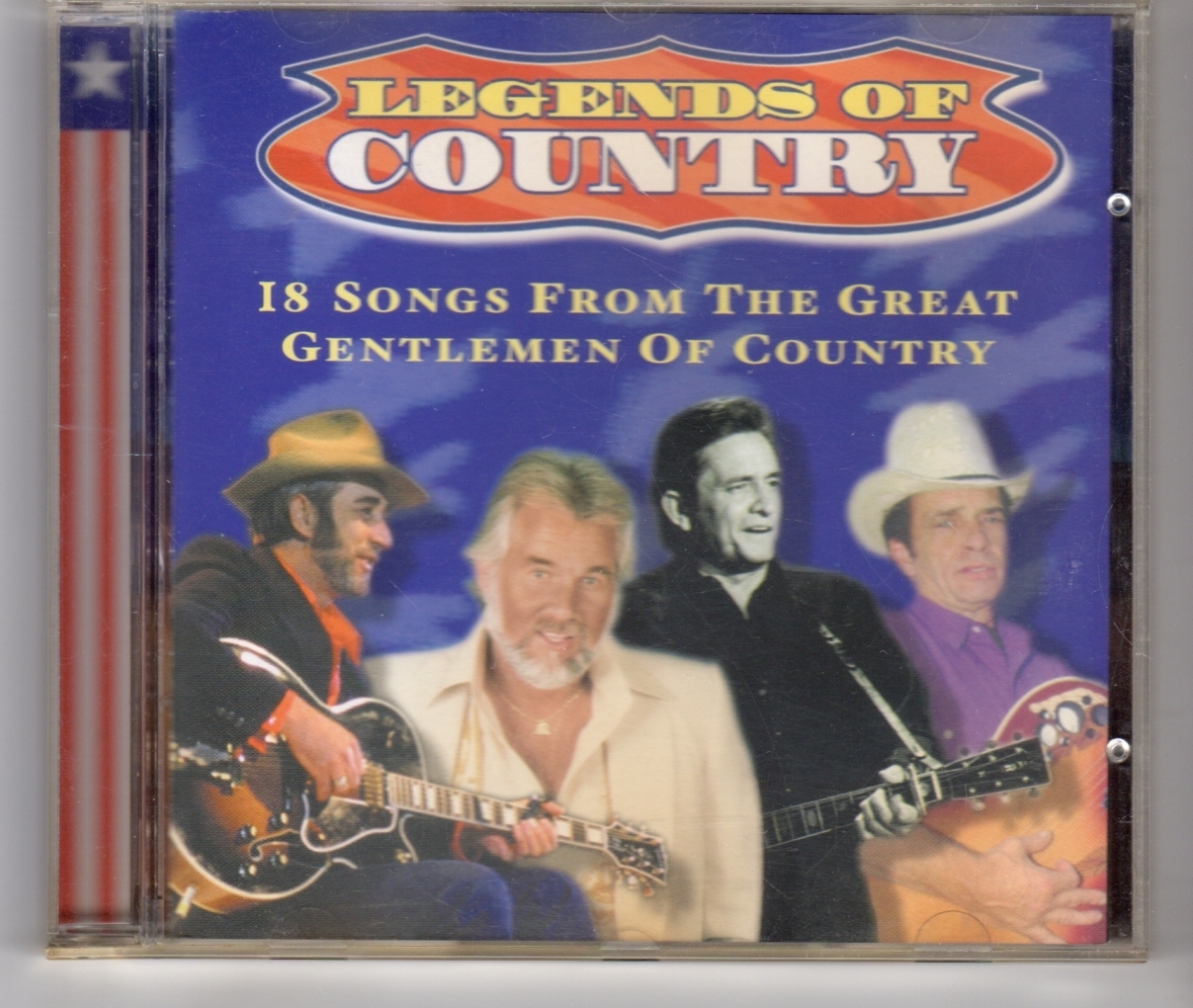 (HG562) Legends of Country, 18 tracks various artists - 1997 CD