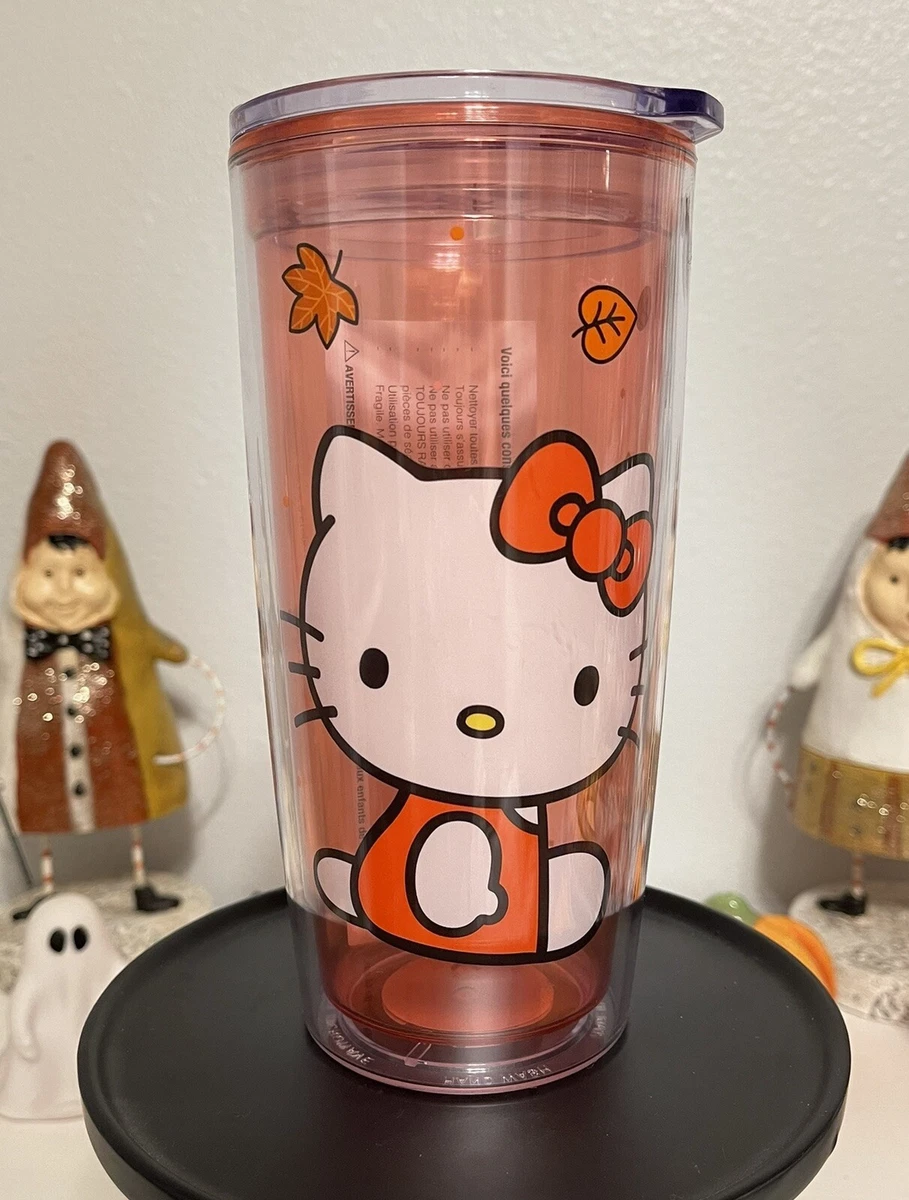 Hello Kitty sanrio cup Pumpkin Spice & Everything Nice Tumbler Coffee Cup  mug