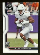 2022 Leaf Draft Bijan Robinson Rookie RC #B1-4 Falcons