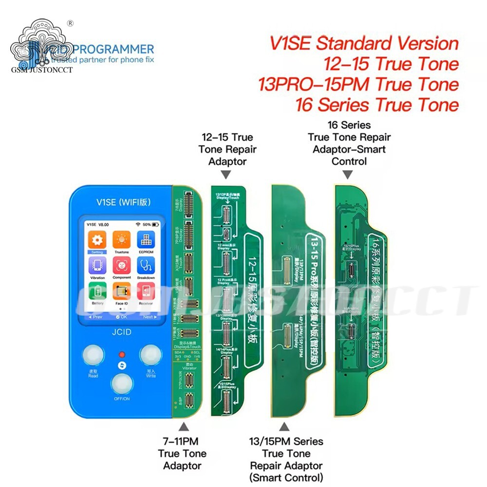 JCID V1SE Programmer Screen IPhone X 11 12 13 14 15 16 Pro Max LCD