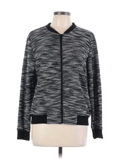Absolutely Famous Women Gray Track Jacket L