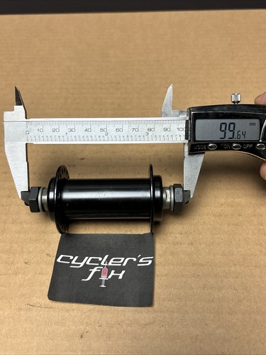 New 36h Black Steel Front QR Bike Bicycle Replacement Hub Mtb Fit:Schwinn Hybrid - Picture 10 of 15