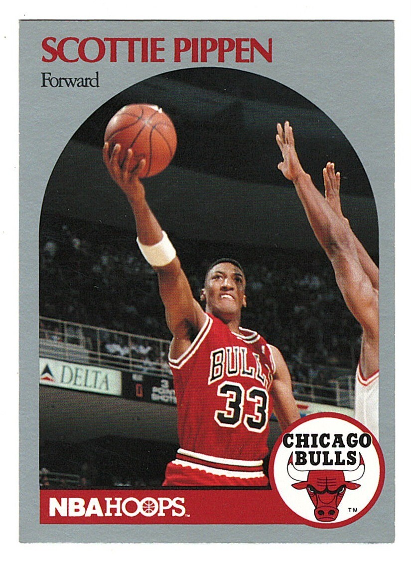 Scottie Pippen 1990-91 Hoops #69 Basketball Card | eBay