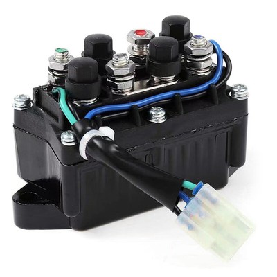 Winch Solenoid Fit For Arctic Cat ATV Warn Winch 0409-066 0436-700 1436-805 New