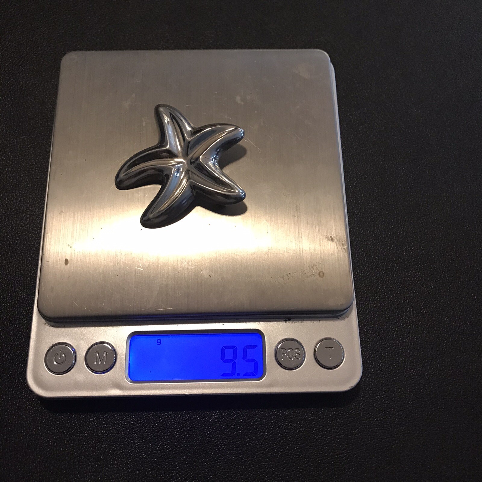 Sterling Silver Starfish Pin - image 5