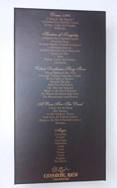 Theatre of Tragedy - The Early Years 1994-1998 (5 MC Box), limited to 500, NEW - Bild 4 von 4