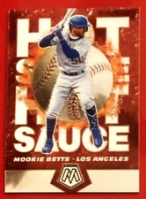 2021 Panini Mosaic Baseball MOOKIE BETTS HOT SAUCE #HS4
