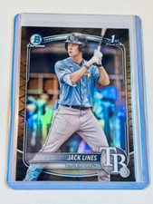 2025 Bowman 1st Prospect Reptilian Jack Lines Tampa Bay Rays