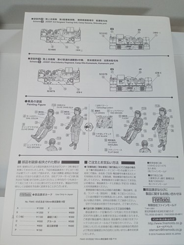 Fine Molds 1/35 JGSDF Type 60 Self-Propelled 106mm Recoilless Gun B Model FM45 - Picture 23 of 24