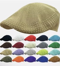 Classic Mesh Ivy Newsboy Ivy Cap Hat Crochet Driving Golf Ventair Ivy NEW