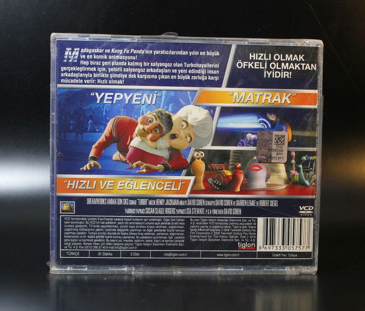 VCD Turbo 2013 Animation Turkish DUB Video CD Sealed | eBay VCD Turbo 2013 Animation Turkish DUB Video CD Sealed | eBay