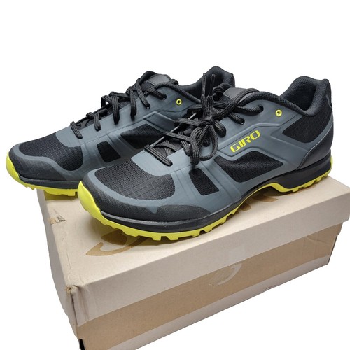 Giro Privateer Lace Mens 10.5 EU 44 MTB Cycling Shoes Green/Gum