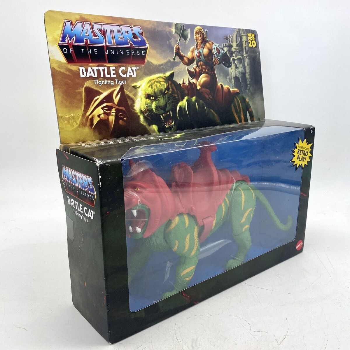 Masters Of The Universe Battle Cat Origins Tiger-Like 6.75