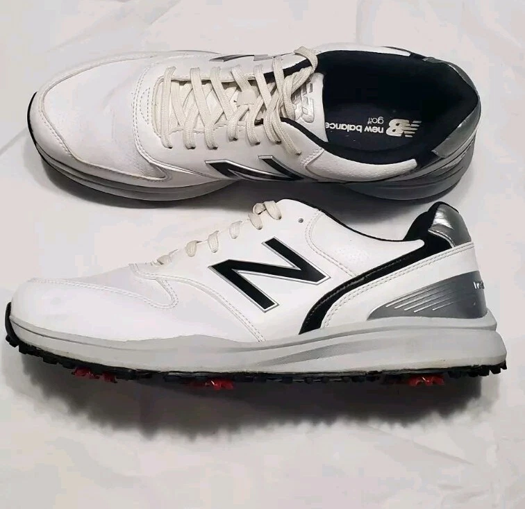 New Balance Golf Shoes Striker V2 14 White Grey Good Waterproof Spiked Cleats New Balance Brighton V2 | PGA TOUR Superstore main image 4