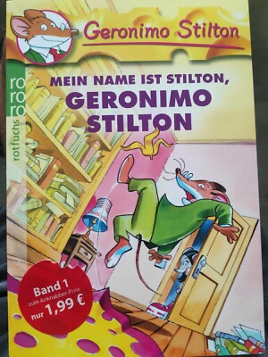 Mein Name ist Stilton, Geronimo Stilton.. [Buch] -  Zustand: gut  
