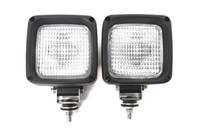 2X Arbeitsscheinwerfer 12V 24V H3 Halogen Traktor Lkw Bagger Zusatzscheinwerfer