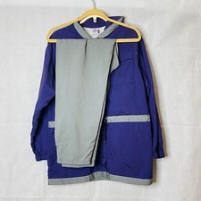 JC Penney 80s USA Olympics Purple Gray Track Suit Size M Vintage