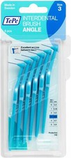 Tepe Angle Interdental Brush, Blue 0.6mm 6 Pieces/Packet by Tepe
