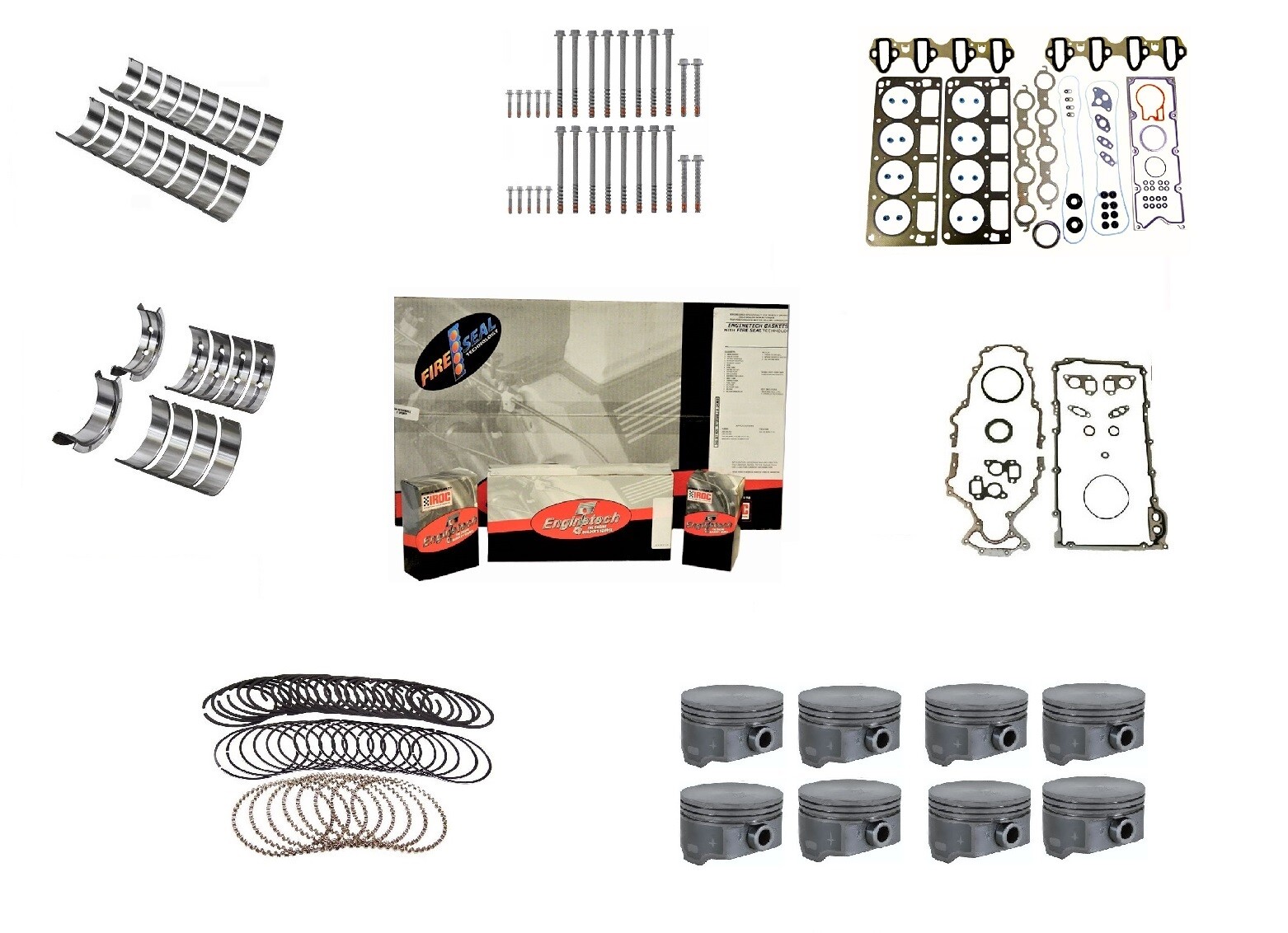 Rebuild kit plus 4.8 5.3 1999 2001 GM Chevrolet Engine Saab Rering eBay