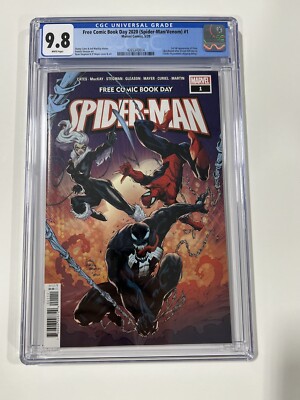 Free Comic Book Day 2020 (Spider-Man/Venom) #1 CGC 9.8 WP  1st app Virus (Full)