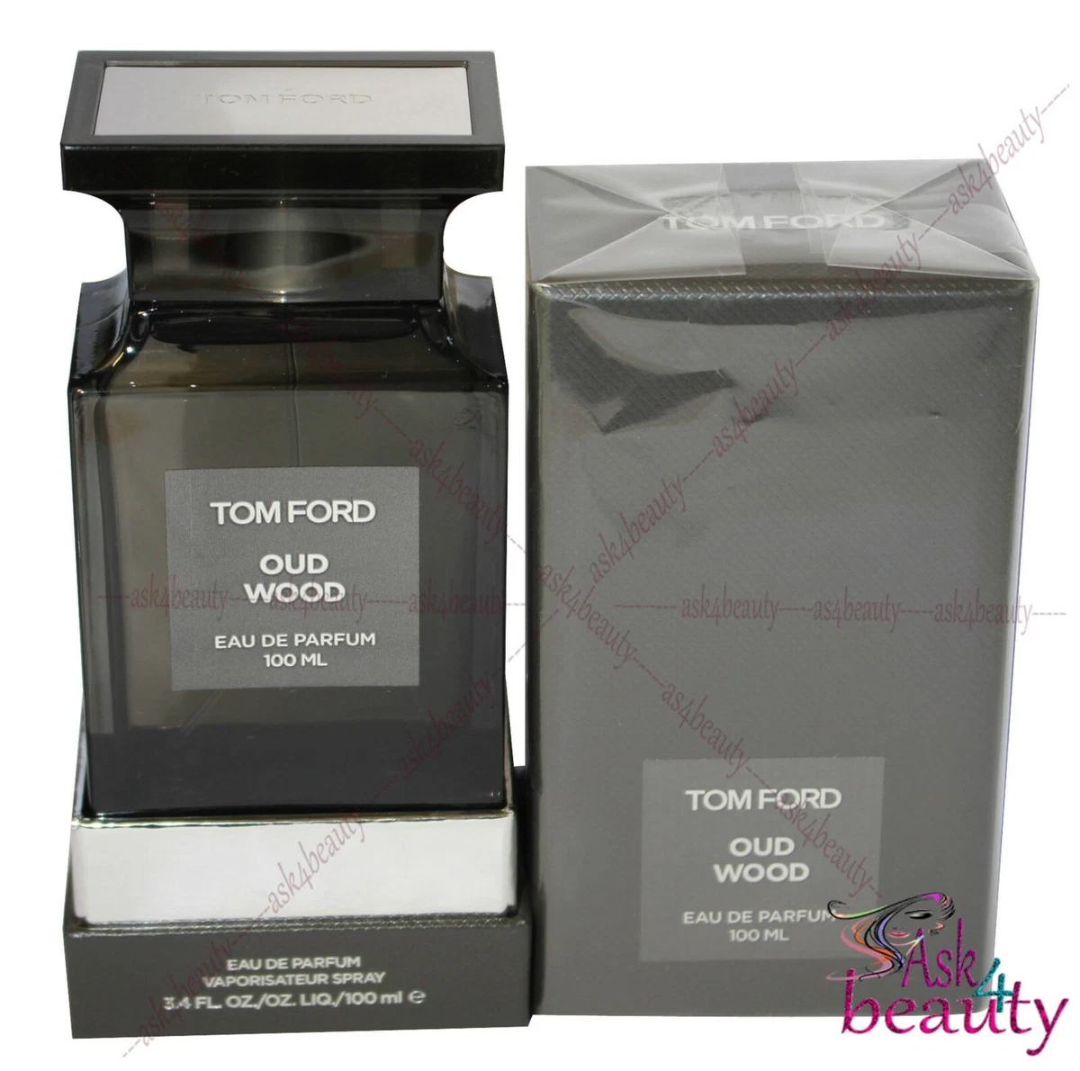 Tom Ford Oud Wood 3.4oz/100ml Eau De Parfum Spray For Unisex New