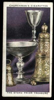 Tabakkarte, Kirchenmann, Fundgrube, 1937, Stoke Prior Treasure, #7