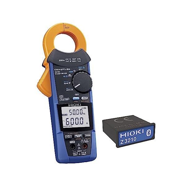 Hioki Electric AC Clamp Power Meter/Wireless Adapter Z3210 Set CM4371-90