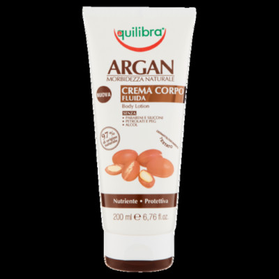 Equilibra Argan Fluid Body Cream 200ml