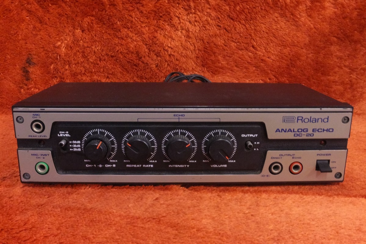 Vintage USED Roland DC-20 Chorus Echo Delay Effect Unit