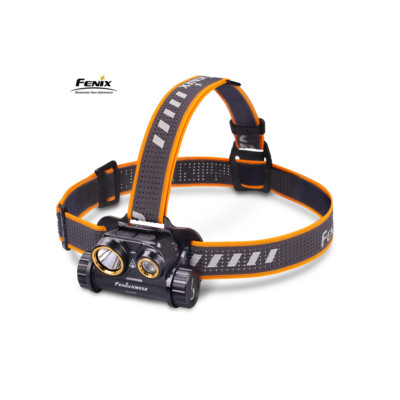 Fenix HM65R Stirnlampe 1400 Lumen aufladbar inkl. 3500mAh Akku u. USB-Ladekabel