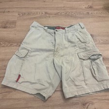 ABERCROMBIE FITCH Shorts Mens Large Olive Green Vintage 2000s T-2083 Cargo