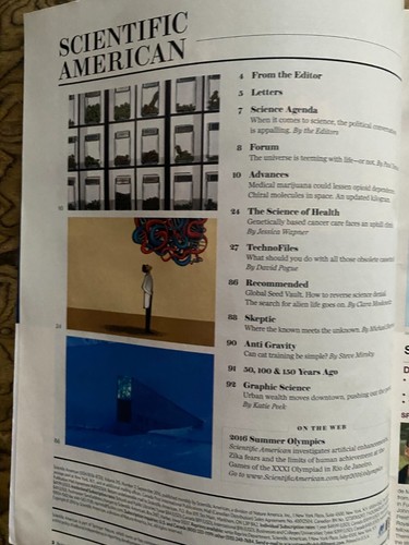 The Future-Special Issue Scientific American Magazine 92p September 2016 - Picture 3 of 6