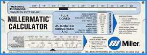 Mig Amperage Chart