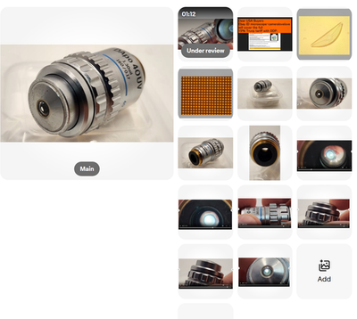 #ad Olympus DApo 40UV 40x 1.30 Oil 160 0.17 Microscope Objective Lens RMS 34677 $152.10