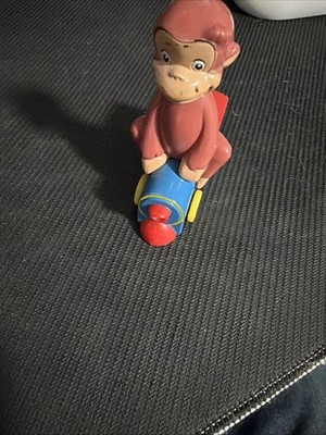Curious George Toy  Train Vintage