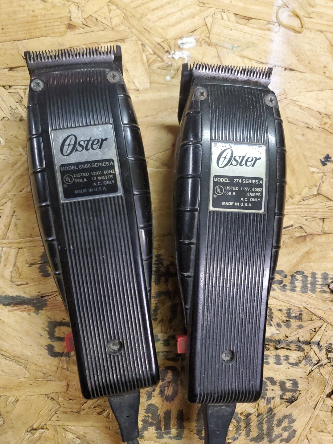 OSTER Model 6560 Series A Trimmer Hair Clippers Shaver Set O