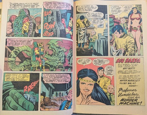 MISTER MIRACLE #3 & 4 (1971) 1° App Dr Bedlam, Big Barda DC Comics - Foto 7 di 13